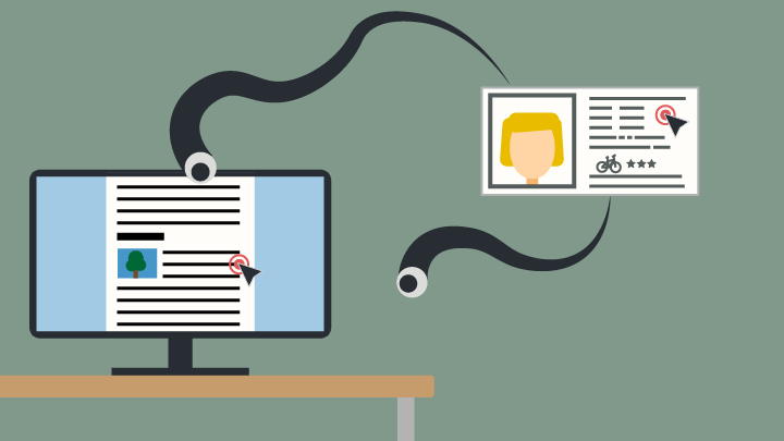 Clickstream data illustration