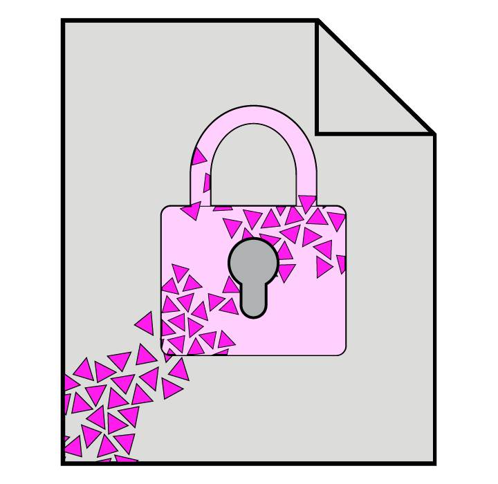 Ransomware illustration